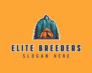 Mountain Explorer Campsite logo design