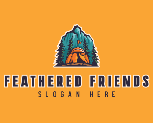 Mountain Explorer Campsite logo design