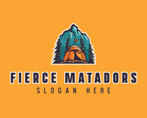 Mountain Explorer Campsite logo design