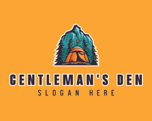 Mountain Explorer Campsite logo design