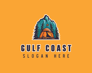 Mountain Explorer Campsite logo design