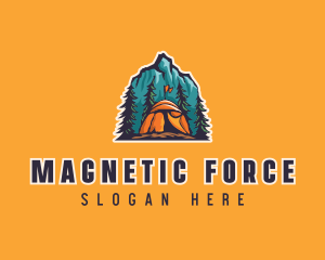 Mountain Explorer Campsite logo design