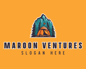 Mountain Explorer Campsite logo design