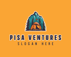 Mountain Explorer Campsite logo design