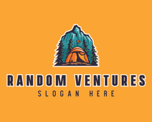 Mountain Explorer Campsite logo design