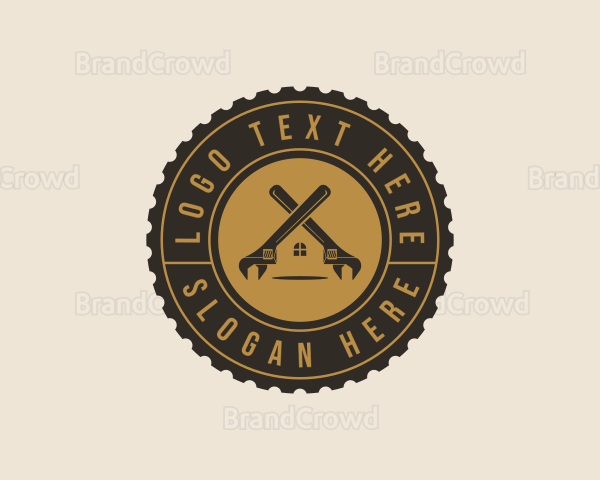 Wrench House Handyman Logo