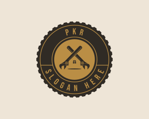 Wrench House Handyman  Logo