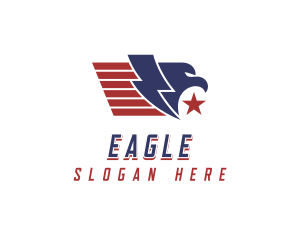 American Aviation Eagle logo design