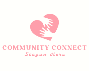 Outreach - Heart Hands Foundation logo design