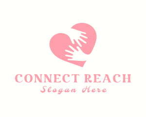 Outreach - Heart Hands Foundation logo design