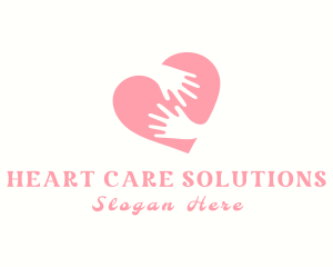 Heart Hands Foundation logo design