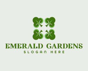 Clover Leaf Gardening logo design