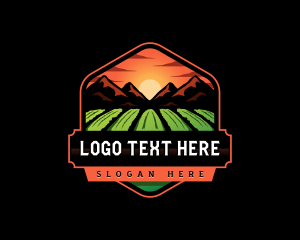 Field - Mountain Farm Harvest logo design