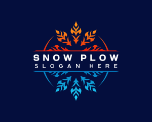 Fire Snow Thermal logo design