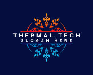 Fire Snow Thermal logo design