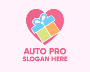 Mall - Cute Gift Present logo design