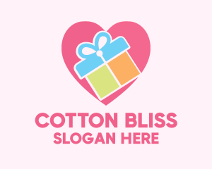 Cute Gift Present logo design