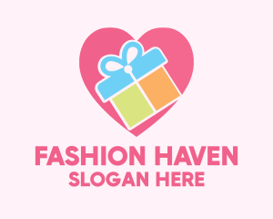 Mall - Cute Gift Present logo design