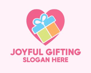 Gift - Cute Gift Present logo design