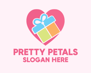 Cute Gift Present logo design