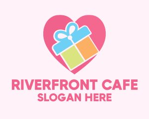 Cute Gift Present logo design