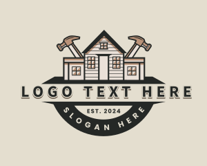 Attic - Hammer Repair Construction logo design