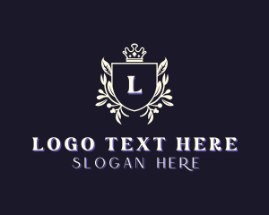 Leaf - Regal Shield University logo design