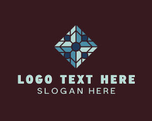 Pavement - Flooring Pavement Tiles logo design