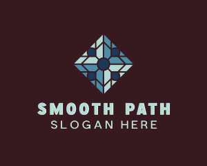 Paving - Flooring Pavement Tiles logo design