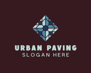 Pavement - Flooring Pavement Tiles logo design