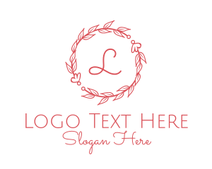 Fragrance - Wreath Flower Boutique logo design