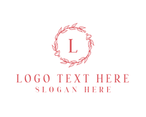 Boutique - Wreath Flower Boutique logo design