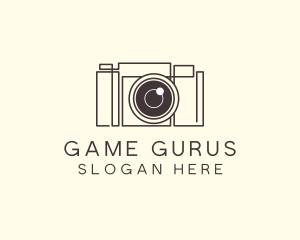 Gadget - Camera Lens Photo logo design