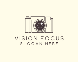 Lens - Camera Lens Photo logo design