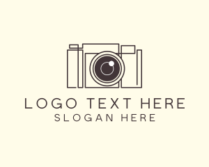 Photo - Camera Lens Photo logo design