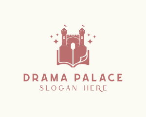 Palace Castle Book logo design