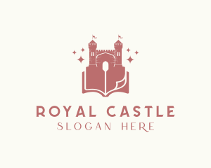 Castle - Palace Castle Book logo design