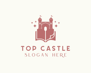 Palace Castle Book logo design