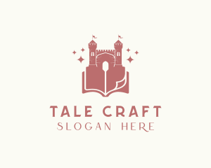Story - Palace Castle Book logo design