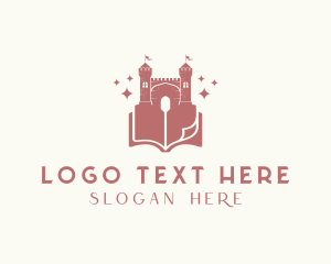 Literature - Palace Castle Book logo design