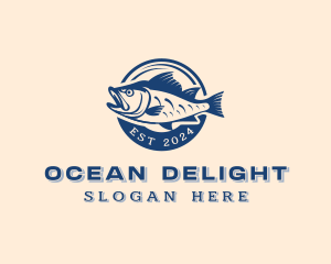 Seafood - Marine Fish Seafood logo design