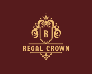 Regal Monarchy Crest logo design