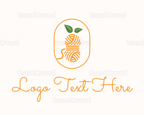 Organic Thread Embroidery Logo