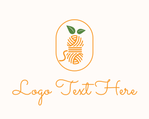 Weaving - Organic Thread Embroidery logo design