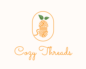 Organic Thread Embroidery logo design