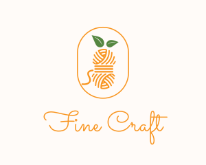 Organic Thread Embroidery logo design