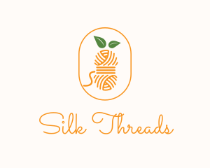 Weaving - Organic Thread Embroidery logo design