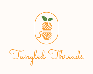 Organic Thread Embroidery logo design