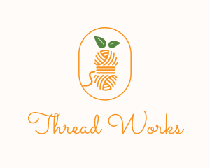 Organic Thread Embroidery logo design