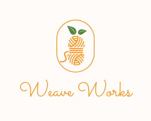 Organic Thread Embroidery logo design